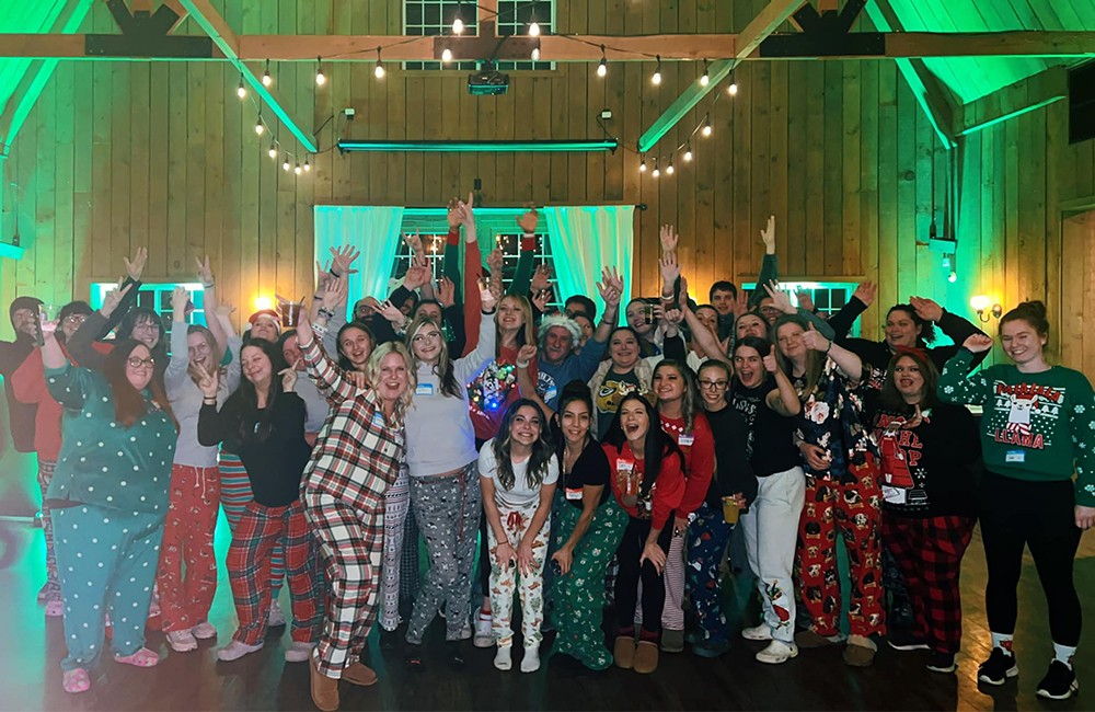 SkyDance Pet Lodge employee Holiday party